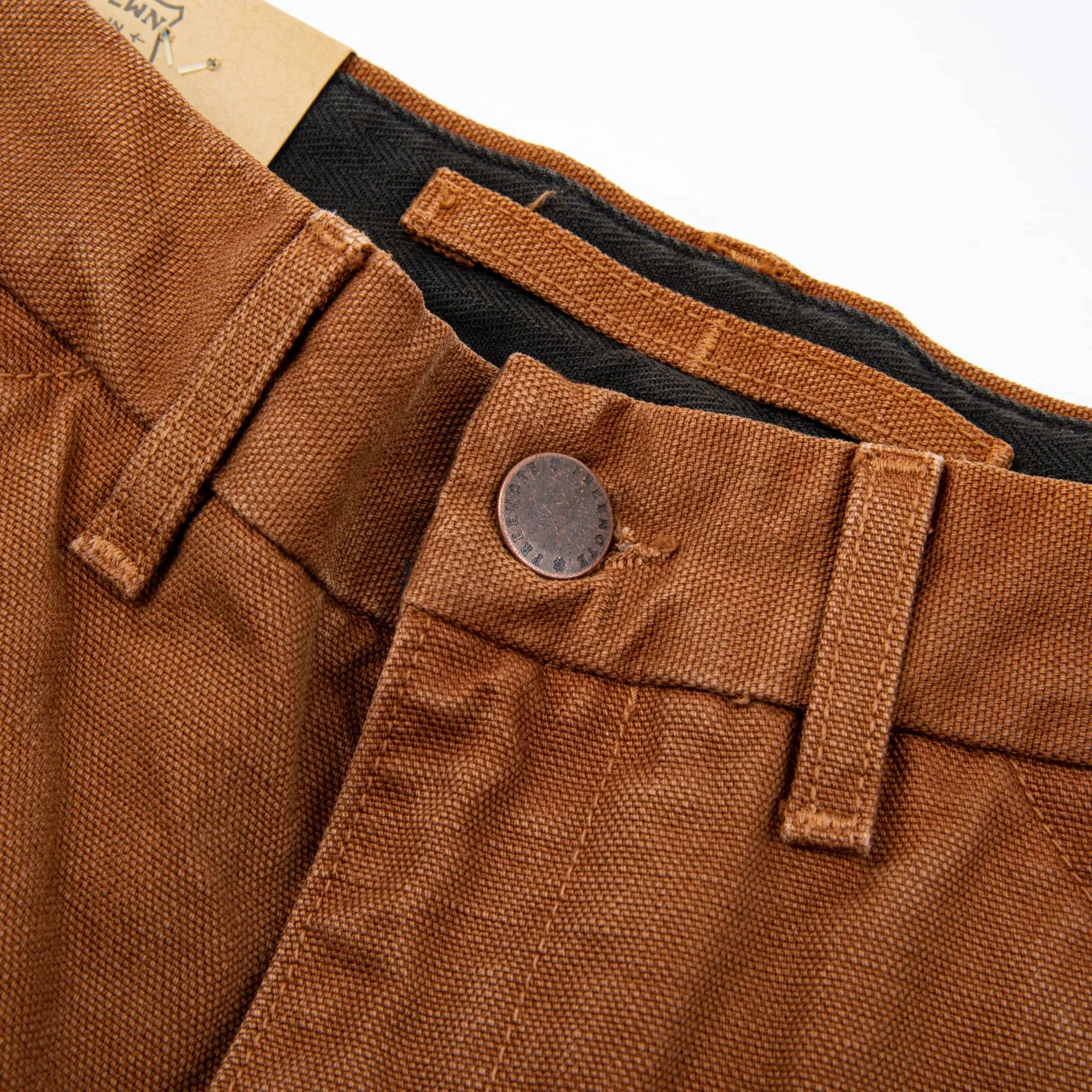 Freenote Cloth - Workers Chino Slim Fit 14oz Slub Rust