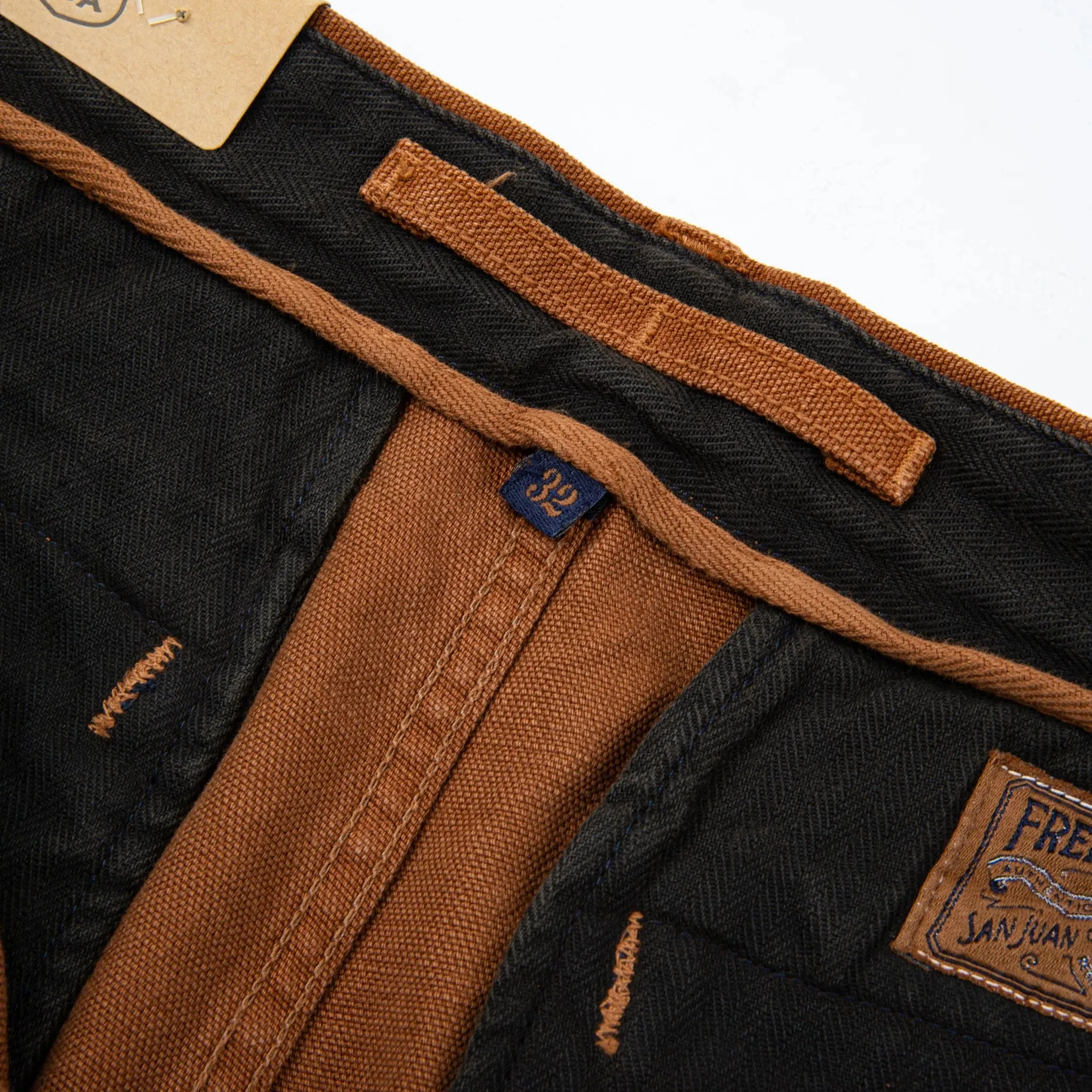 Freenote Cloth - Workers Chino Slim Fit 14oz Slub Rust