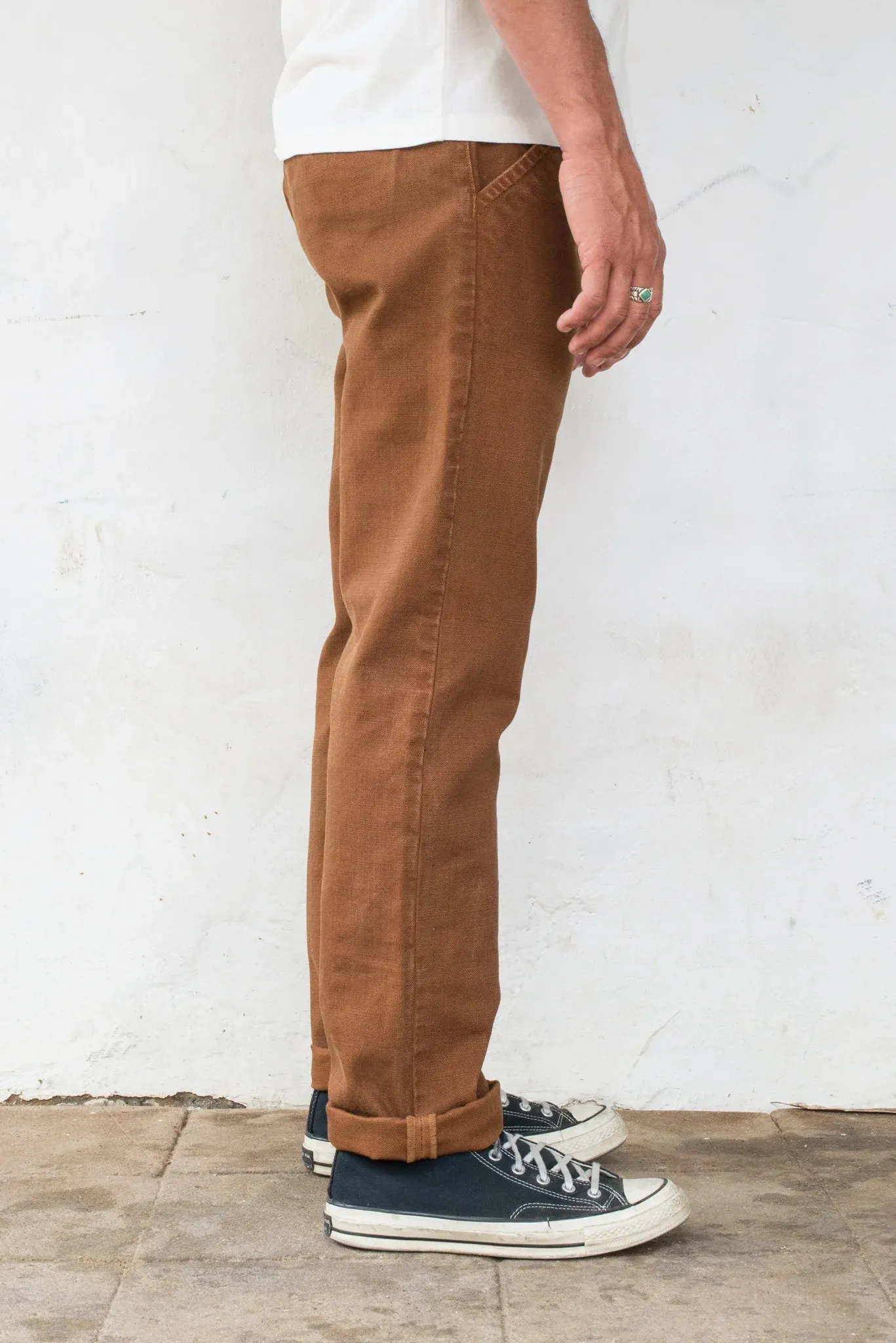 Freenote Cloth - Workers Chino Slim Fit 14oz Slub Rust