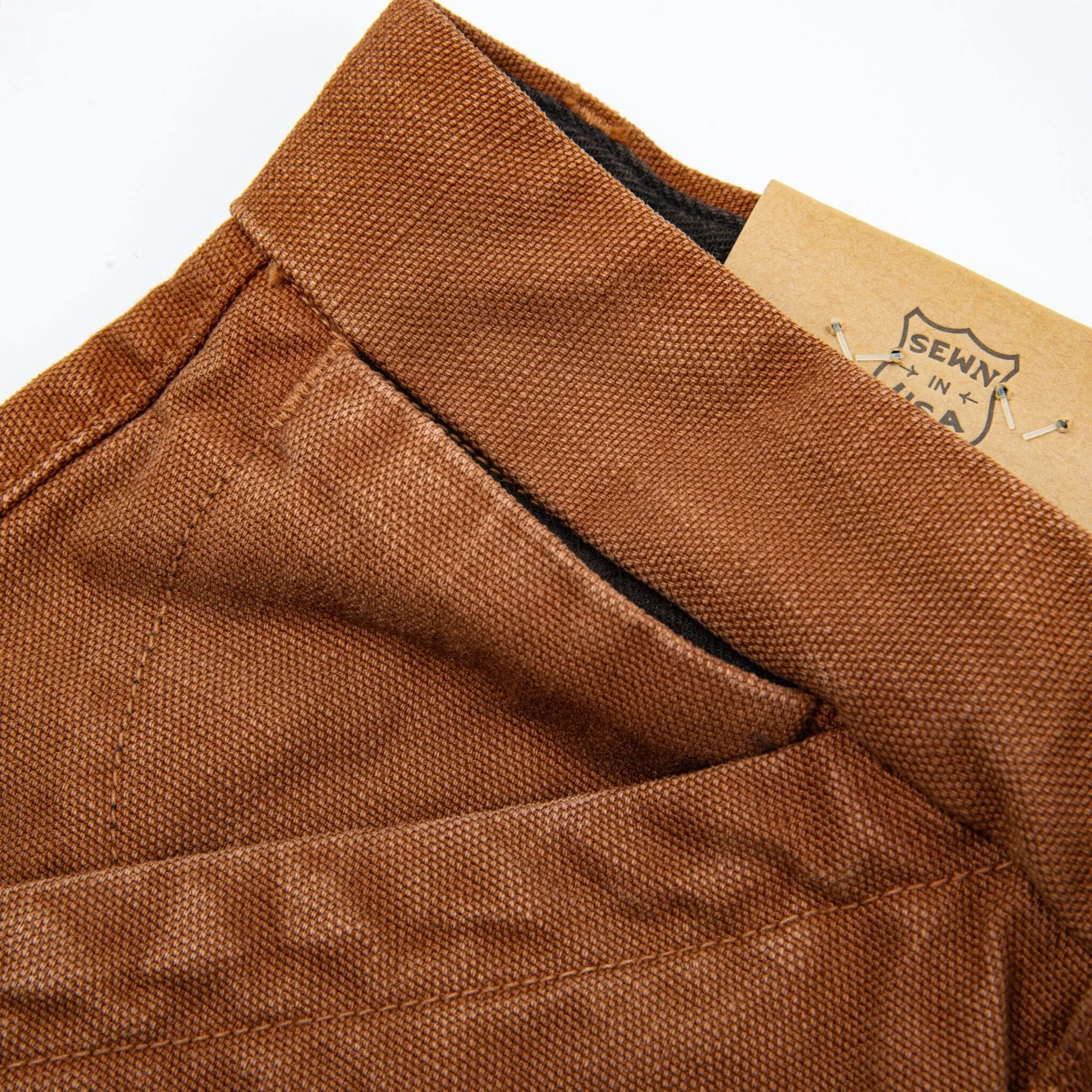 Freenote Cloth - Workers Chino Slim Fit 14oz Slub Rust