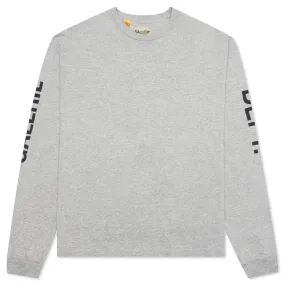 French Collector L/S Tee - Heather Grey