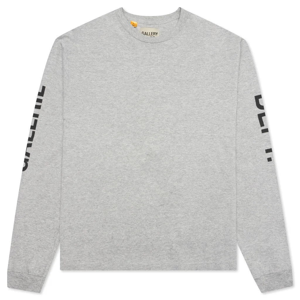 French Collector L/S Tee - Heather Grey