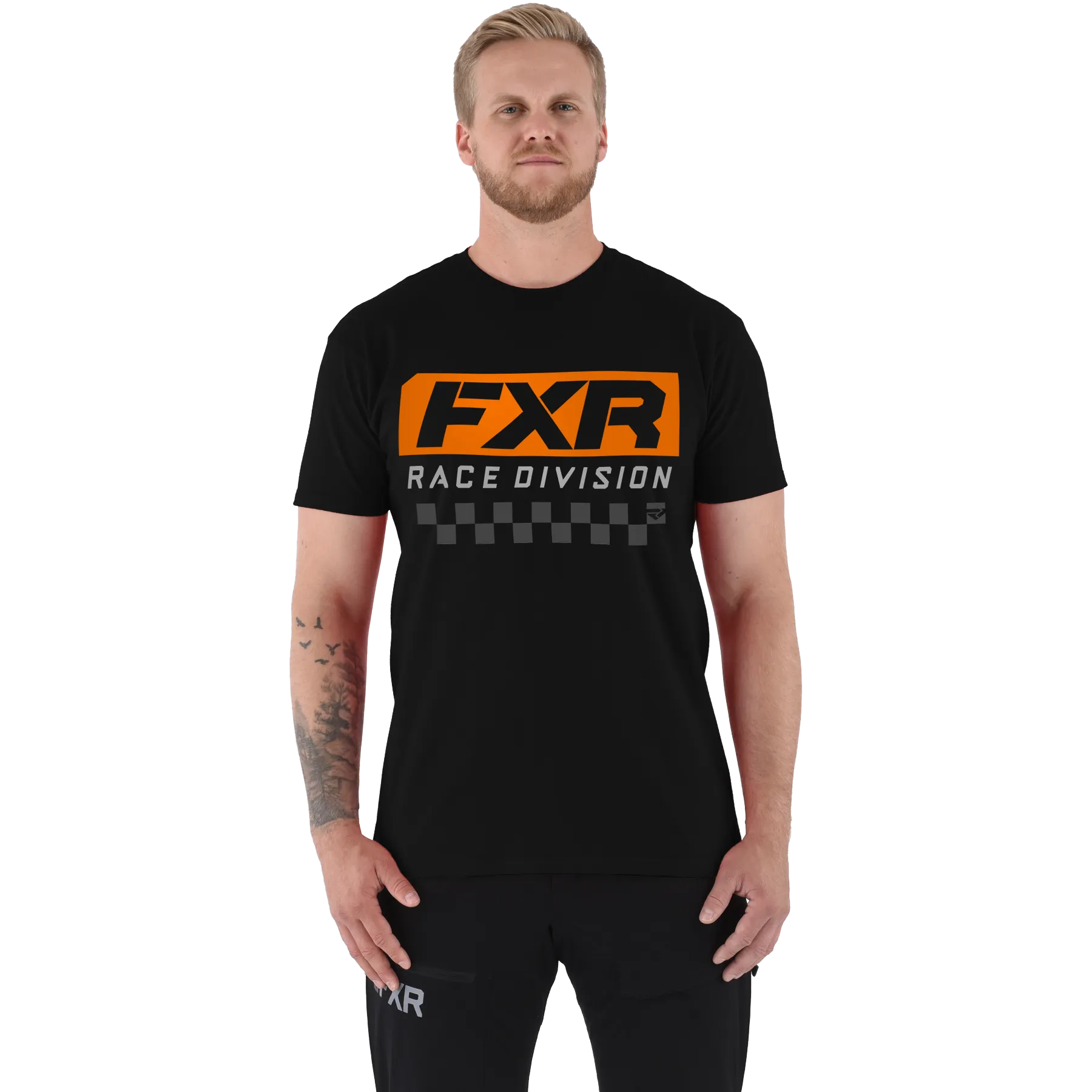 FXR Race Division Tee Black/Orange