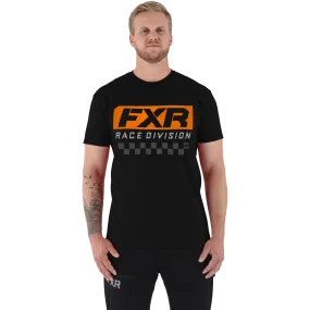 FXR Race Division Tee Black/Orange