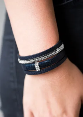 Glamor-azzi Blue Bracelet