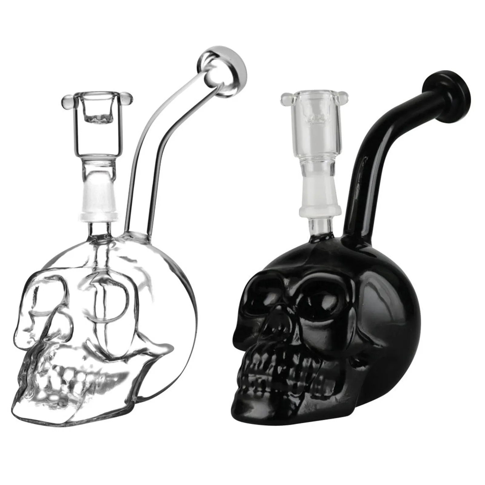 Glass Skull Bong