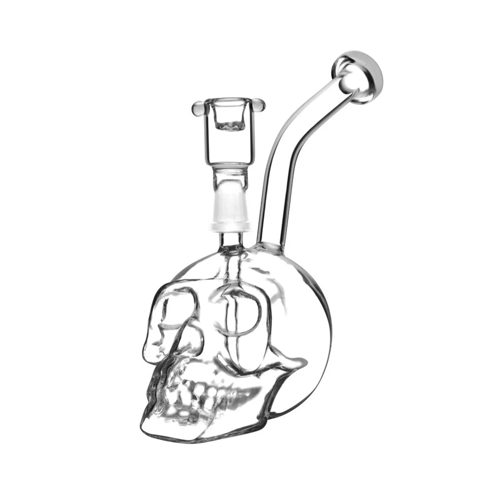 Glass Skull Bong