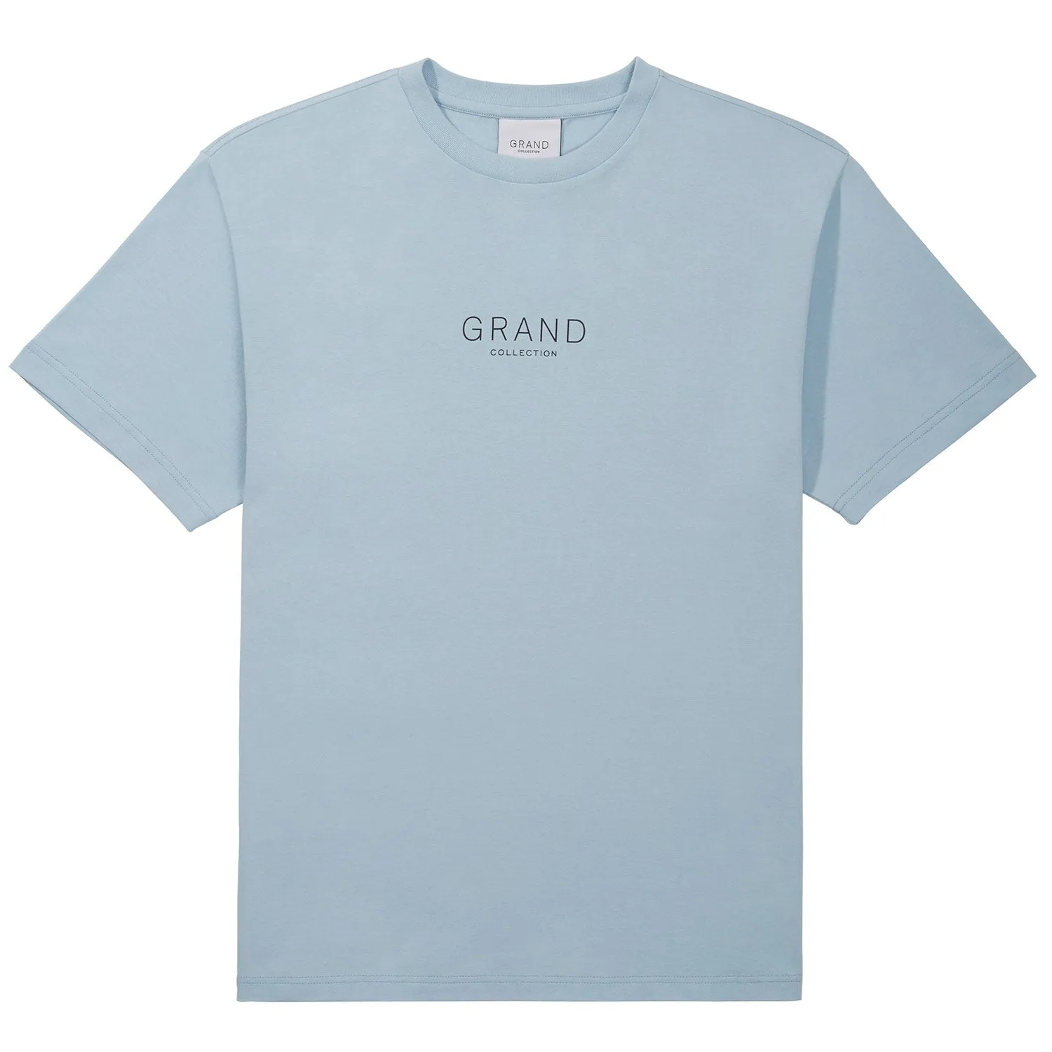 Grand Collection Classic Logo Tee Baby Blue