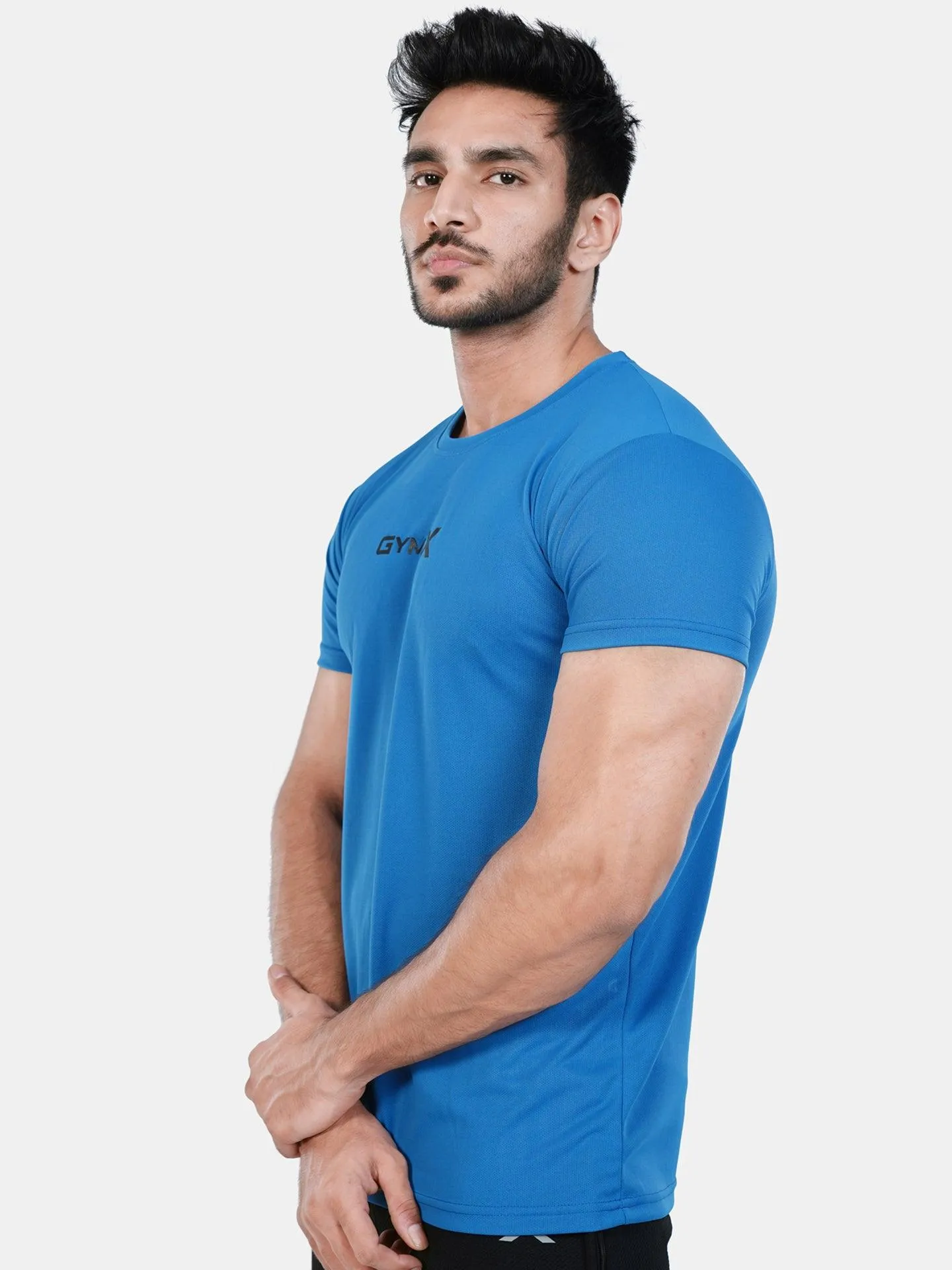 GymX Ultra Lite Tee: Scuba Blue - Sale