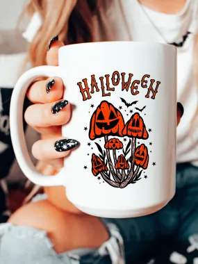 Halloween Mushrooms Mug