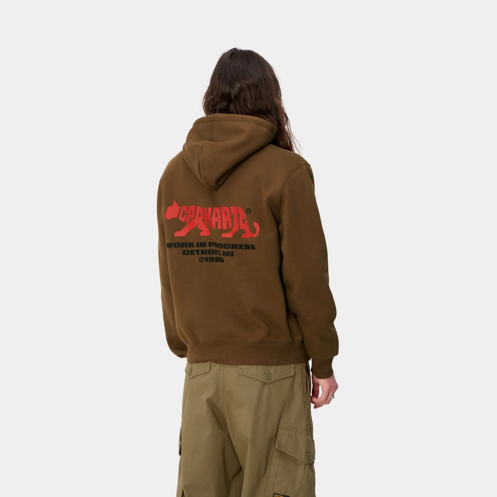 Hooded Rocky Script Sweatshirt | Lumber