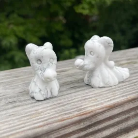 Howlite Zero Ghost Dog