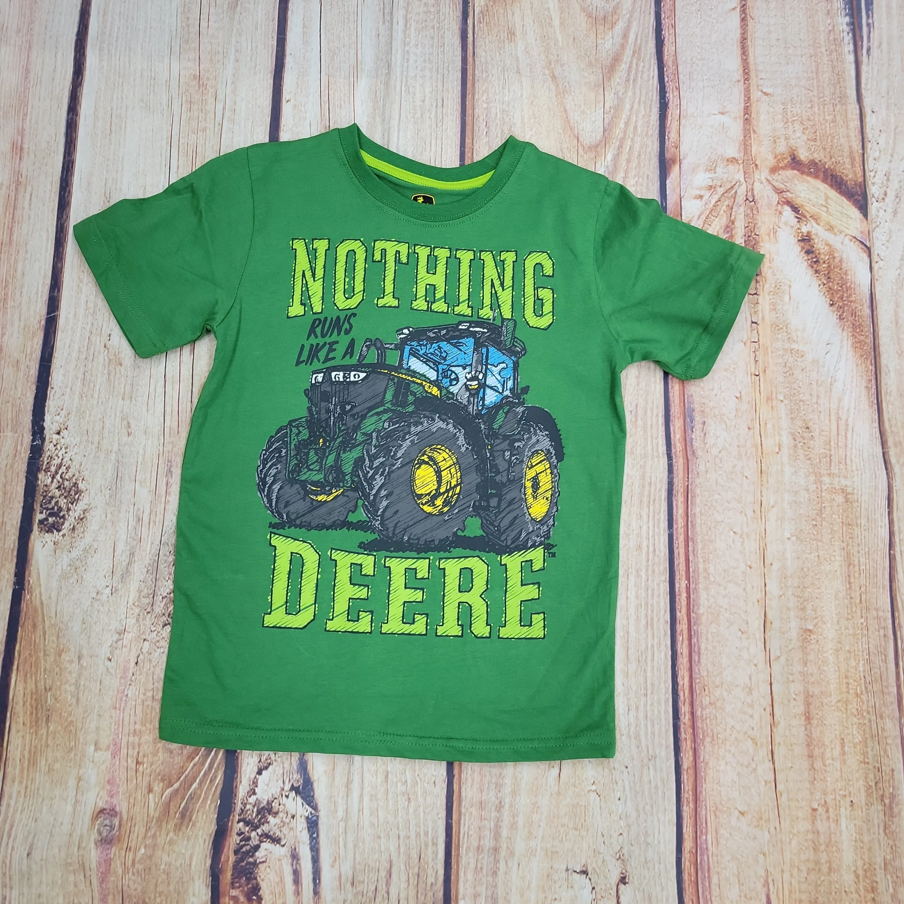 JOHN DEERE NOTHING RUNS LIKE A DEERE TEE