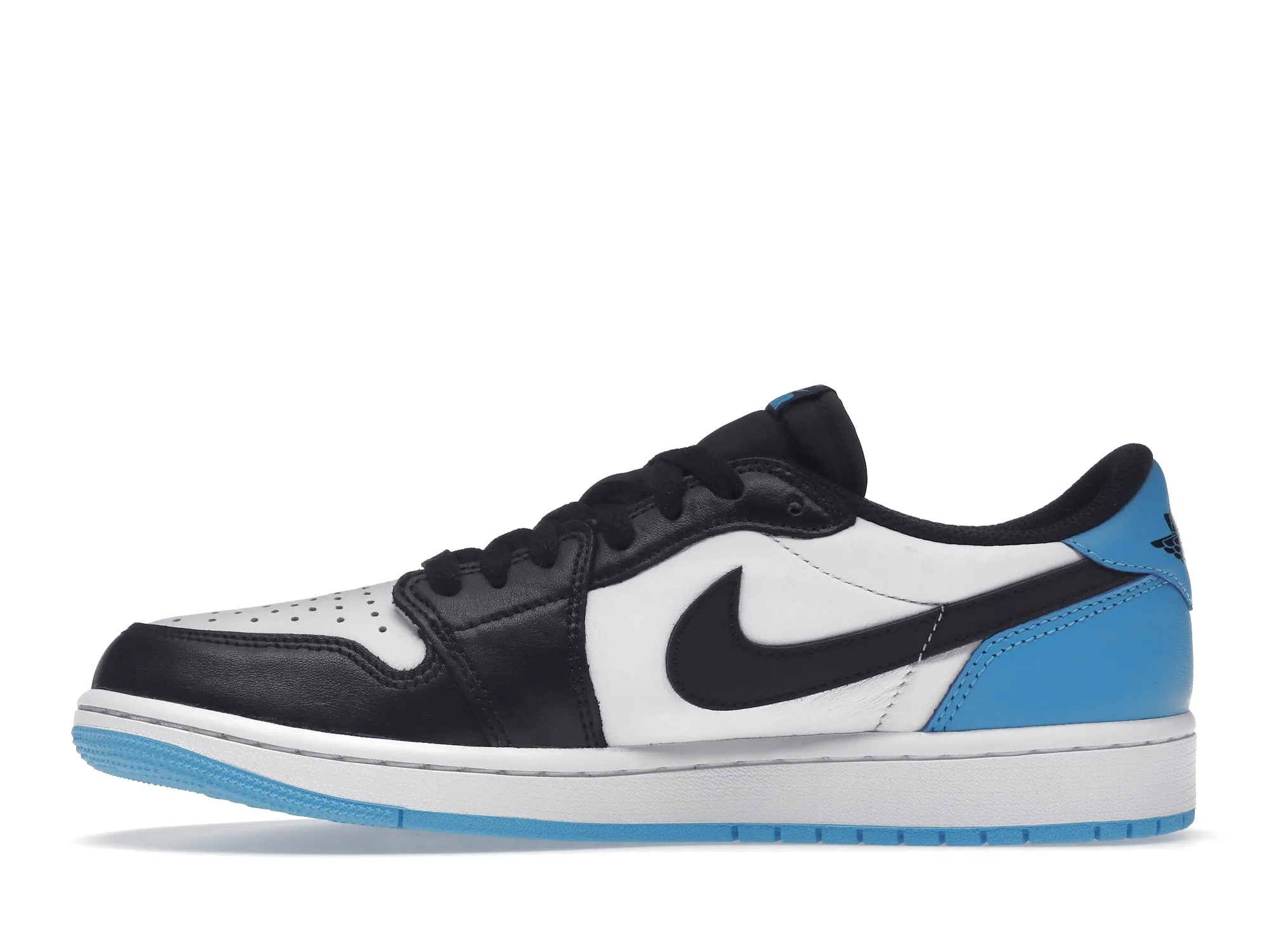 Jordan Retro 1 Low OG "Black Dark Powder Blue"