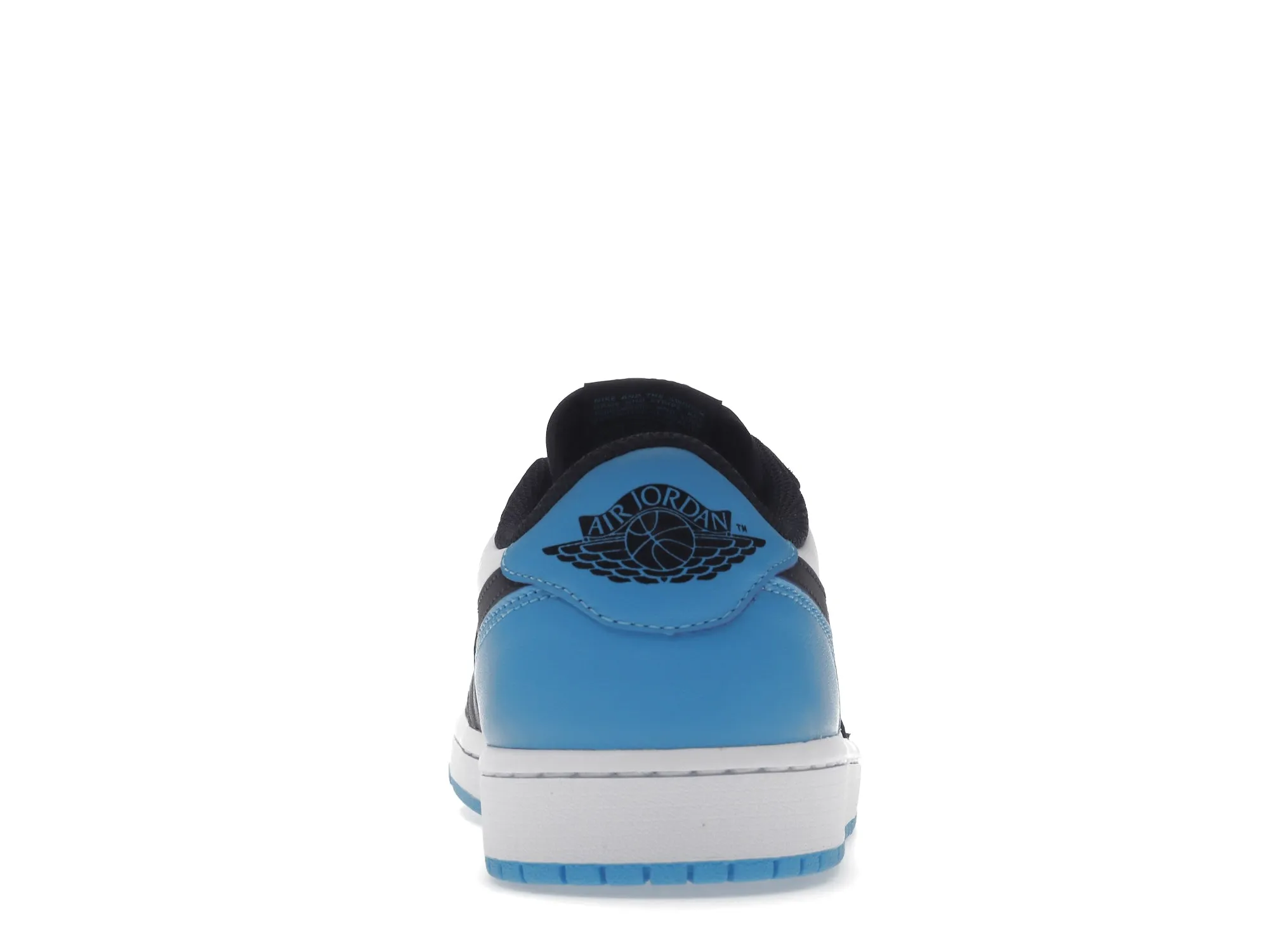 Jordan Retro 1 Low OG "Black Dark Powder Blue"