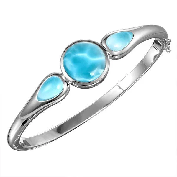 Larimar Three Seas Bangle