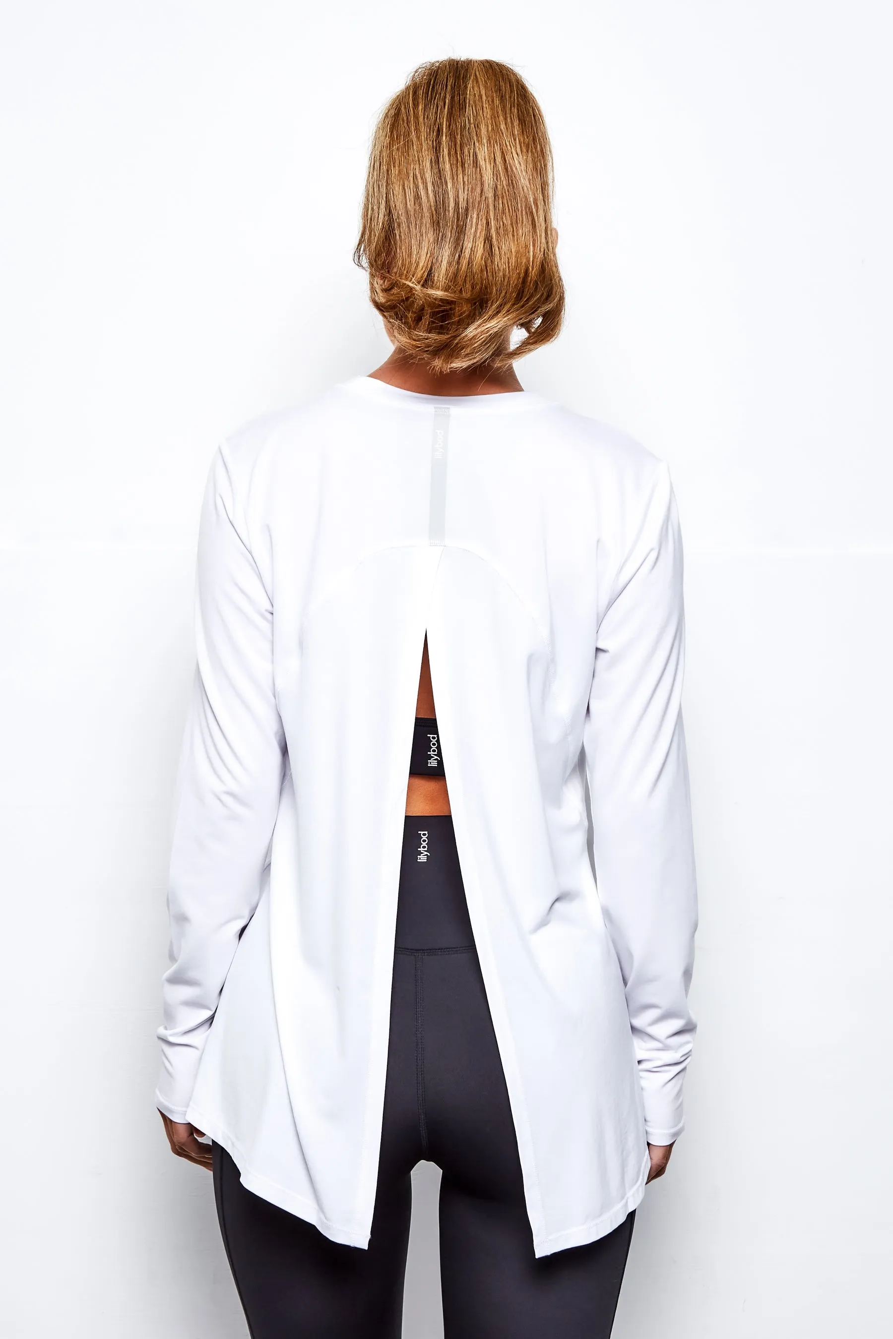 LILYBOD Kendell Long Sleeve Top - White