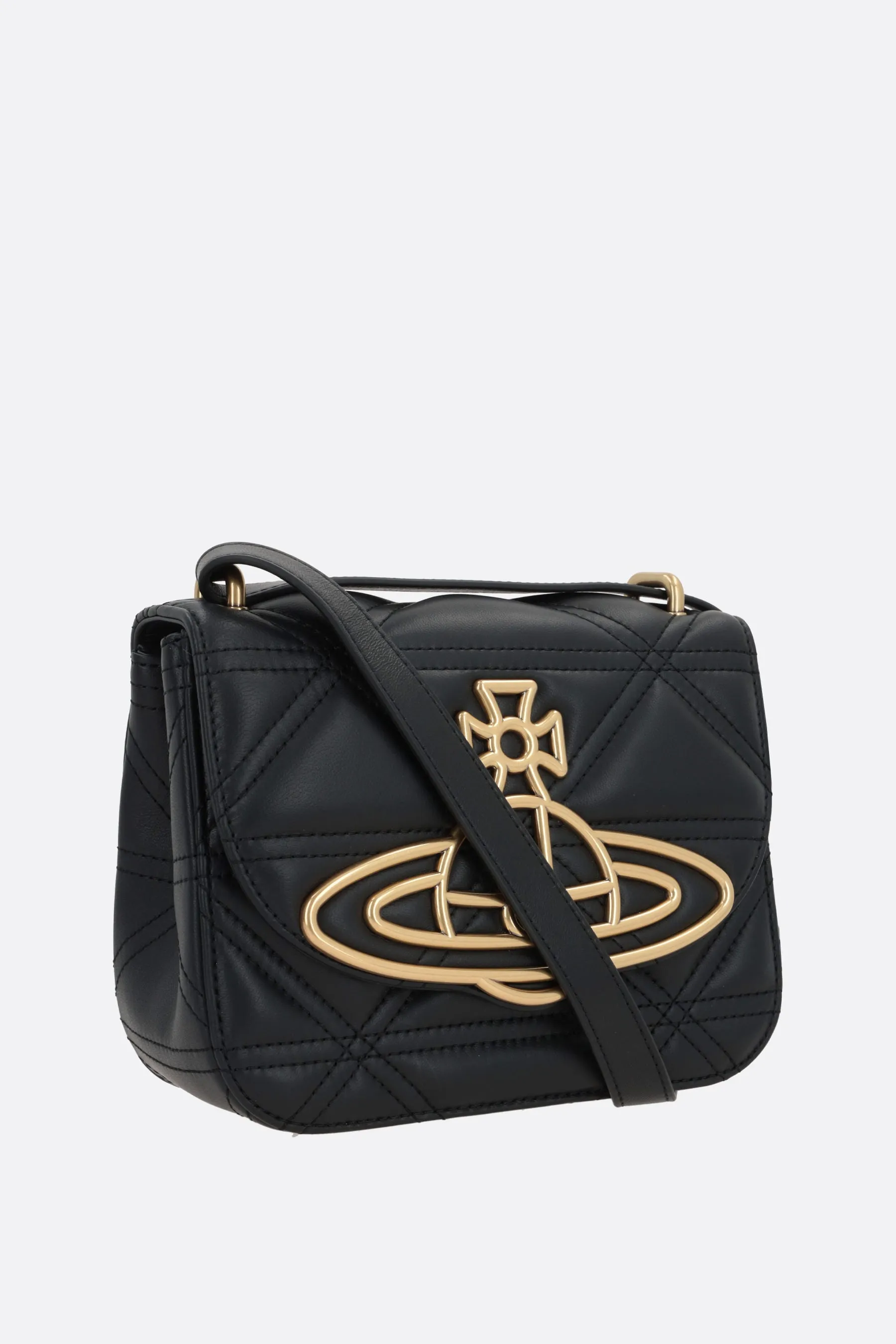 Linda quilted nappa crossbody bag