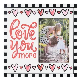 Love You More Heart Frame