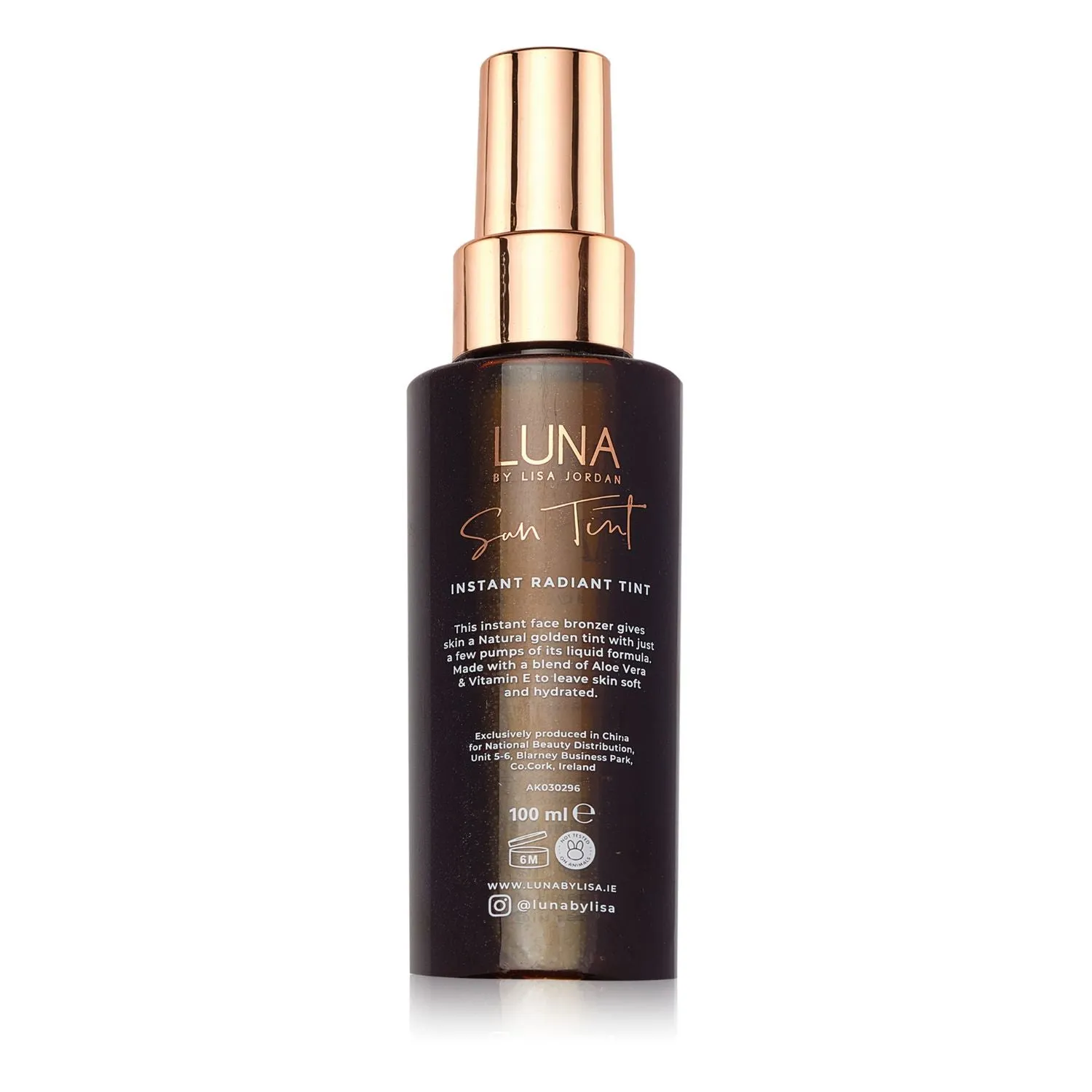 Luna by Lisa Jordan | Sun Tint 100ml