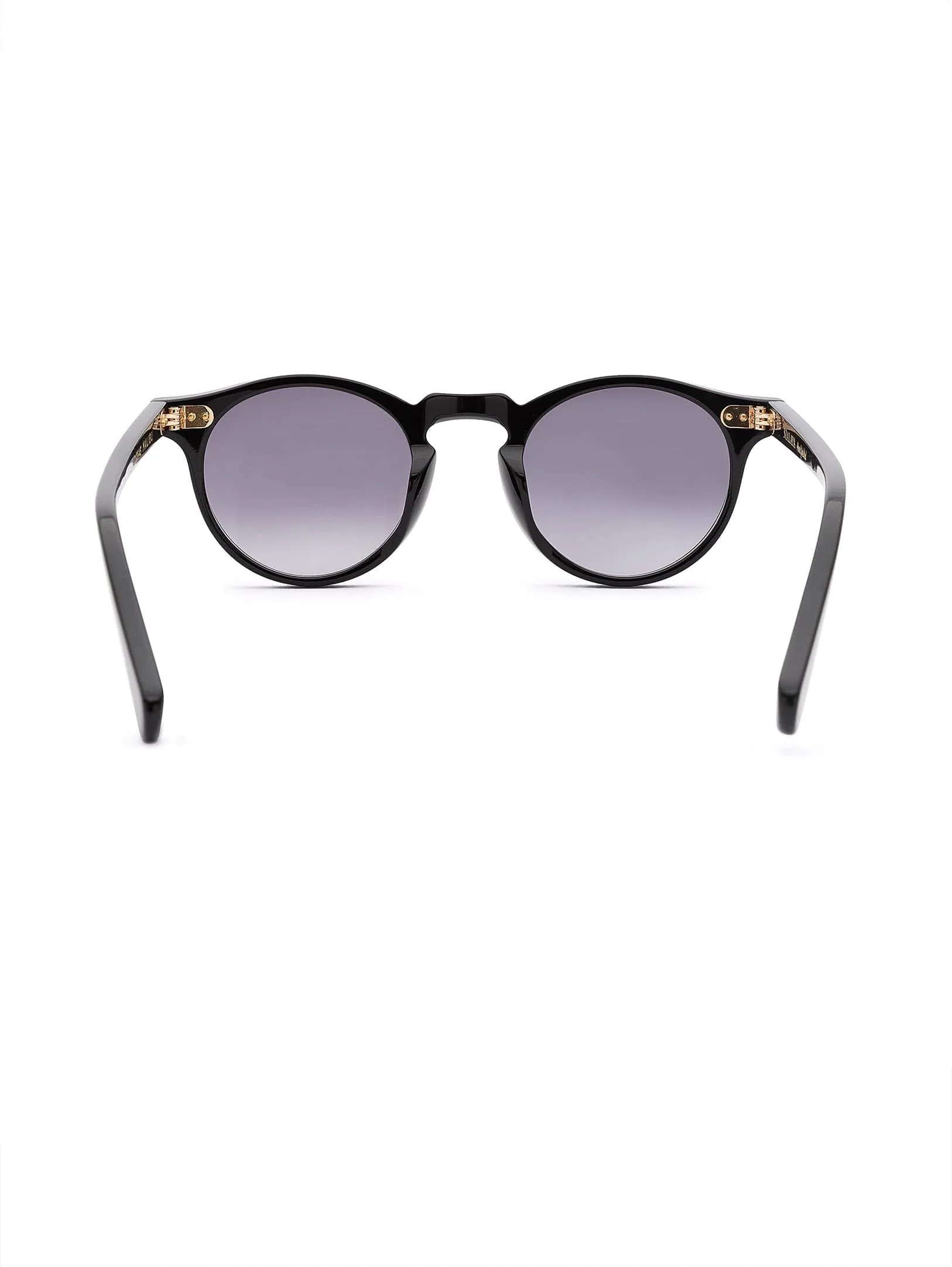 Malibu Sunglasses - Grey Gradient on Black