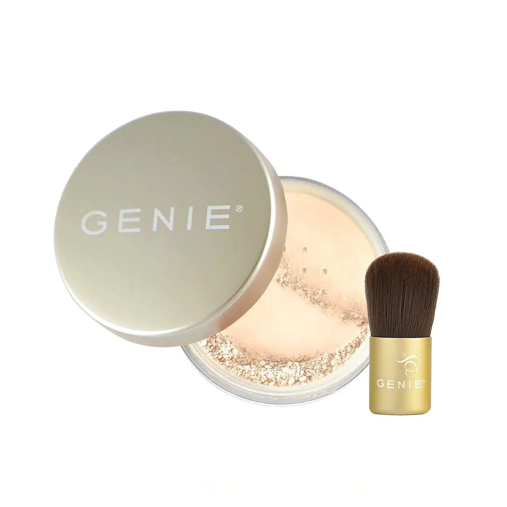 Market Live: NUTRATANICALS Mineral Foundation with Kabuki Brush by Genie Beauty (Ships in 2-3 Weeks)