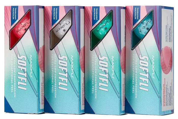 Maxfli Softfli Multicolor Golf Balls