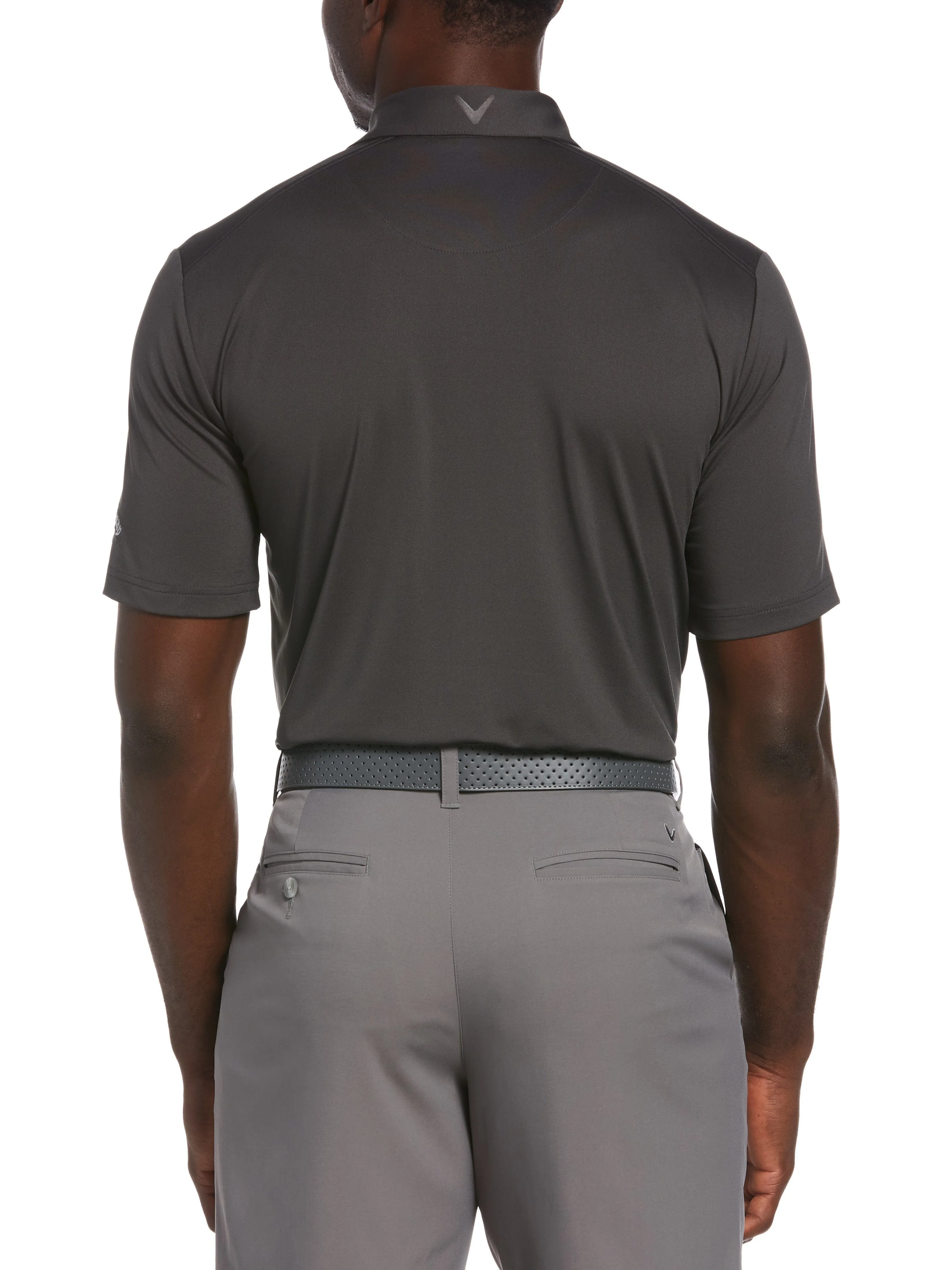 Mens Cooling Micro Hex Polo