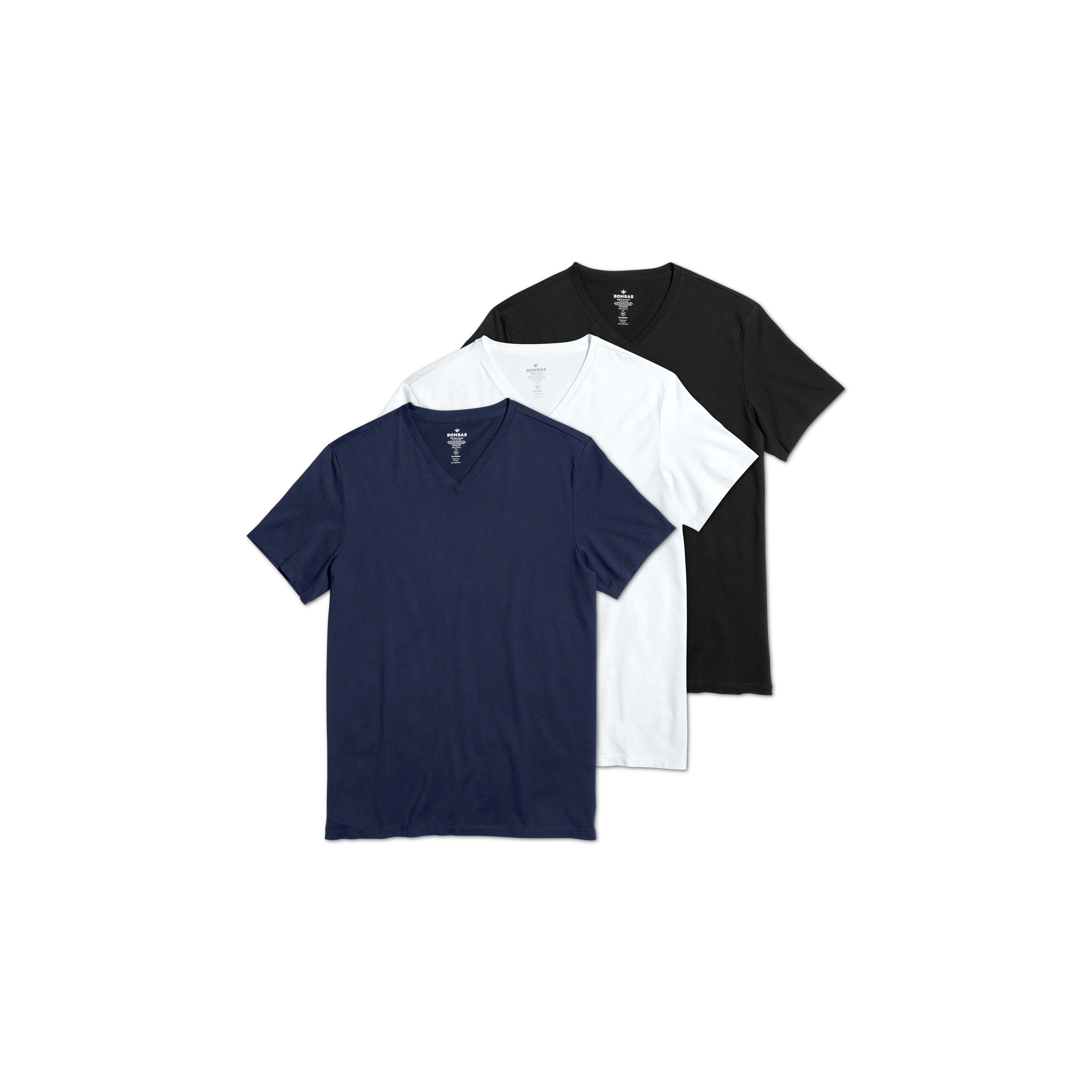 Men's Pima Cotton V-Neck T-Shirt 3-Pack