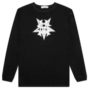 Monogram L/S Tee - Black