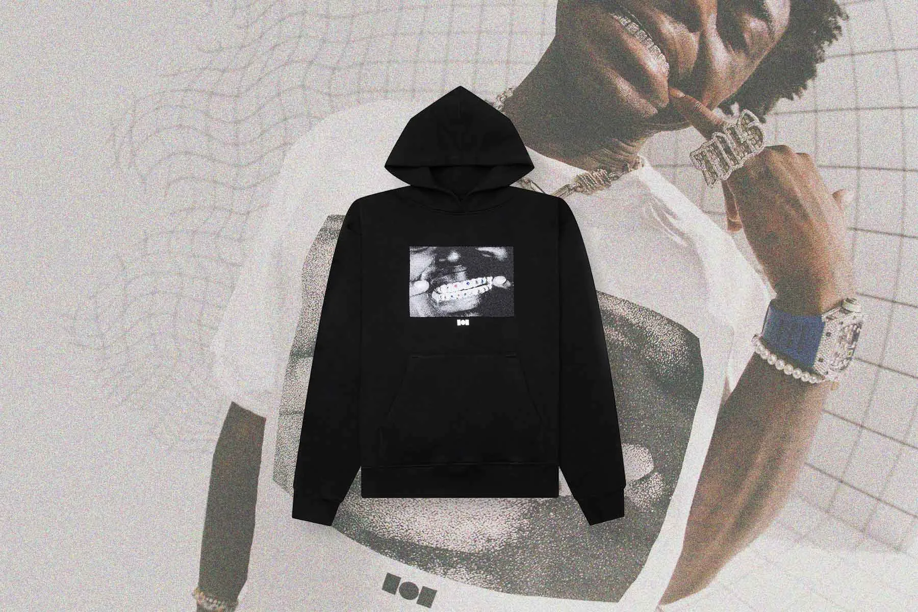 Nahmias x Kodak Black Grillz Hoodie - Black