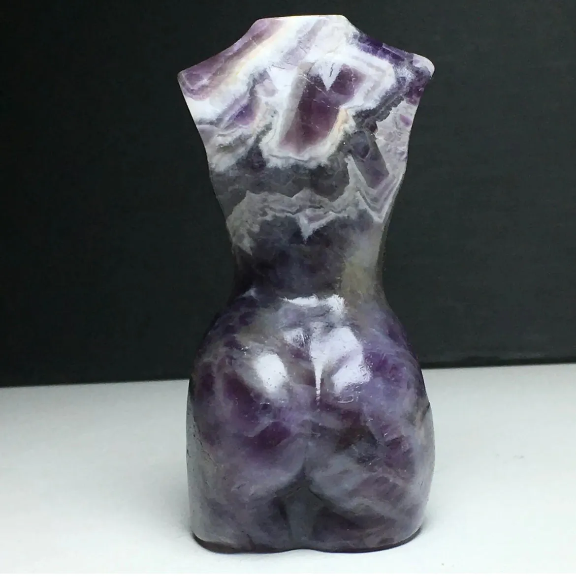 Natural Amethyst Female Nude  Figurine