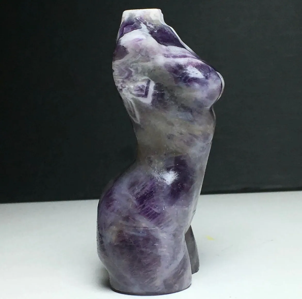 Natural Amethyst Female Nude  Figurine