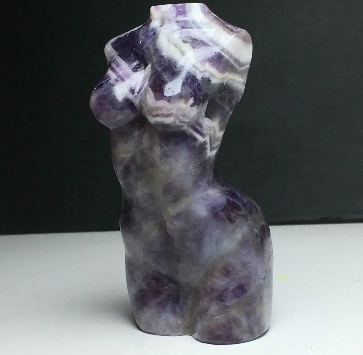 Natural Amethyst Female Nude  Figurine