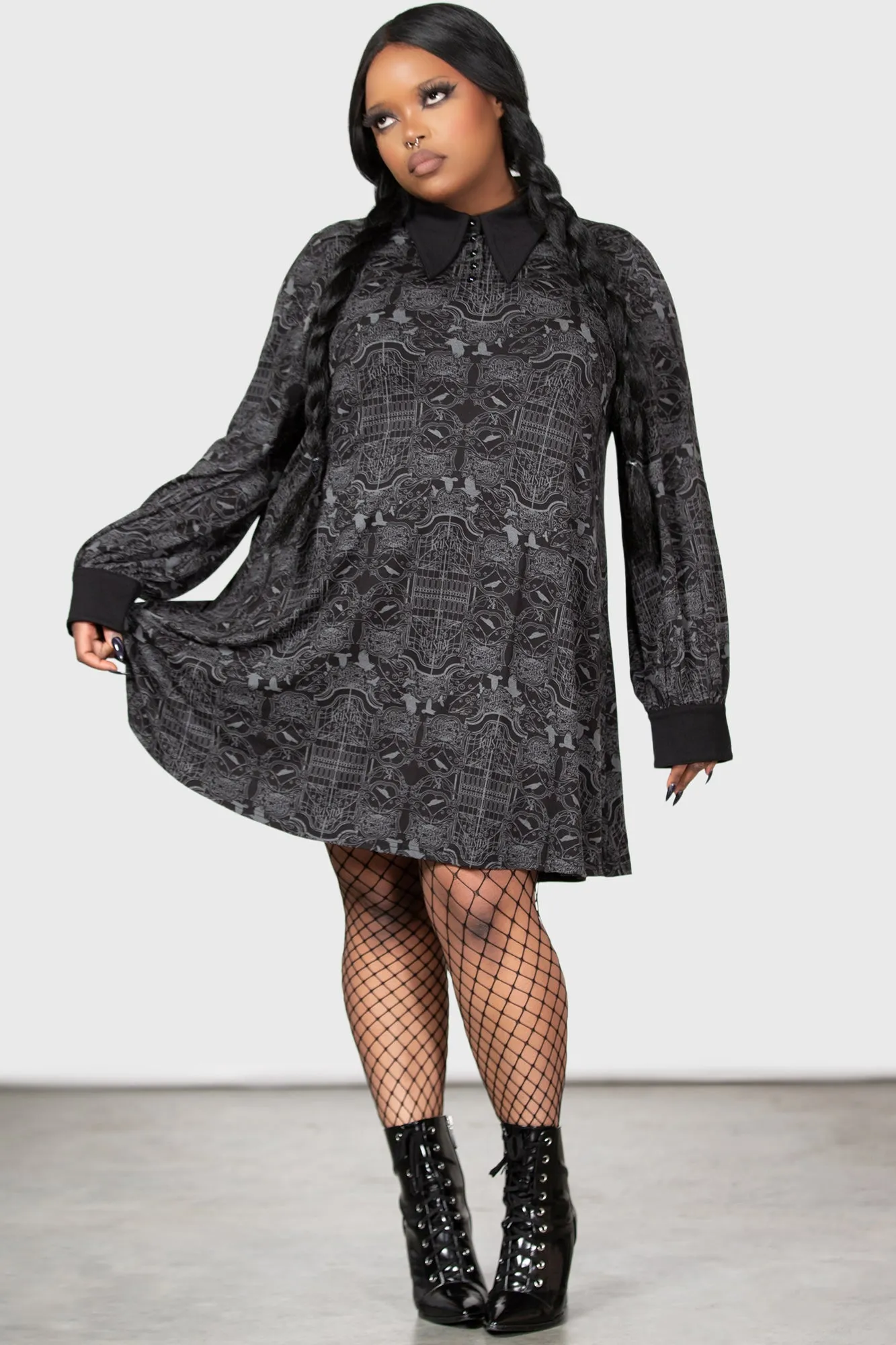 Nightshade Society Mini Dress [PLUS]