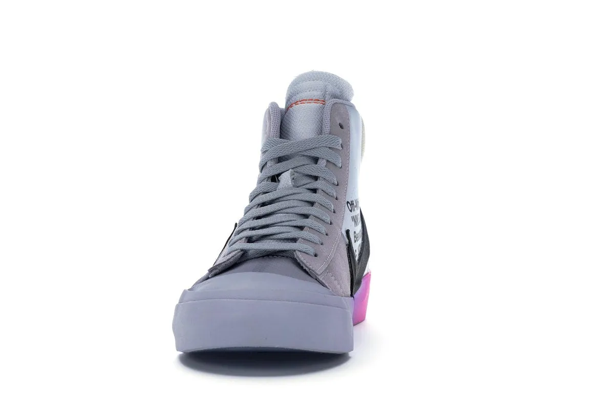 Nike Blazer Mid Off-White Wolf Grey Serena Queen