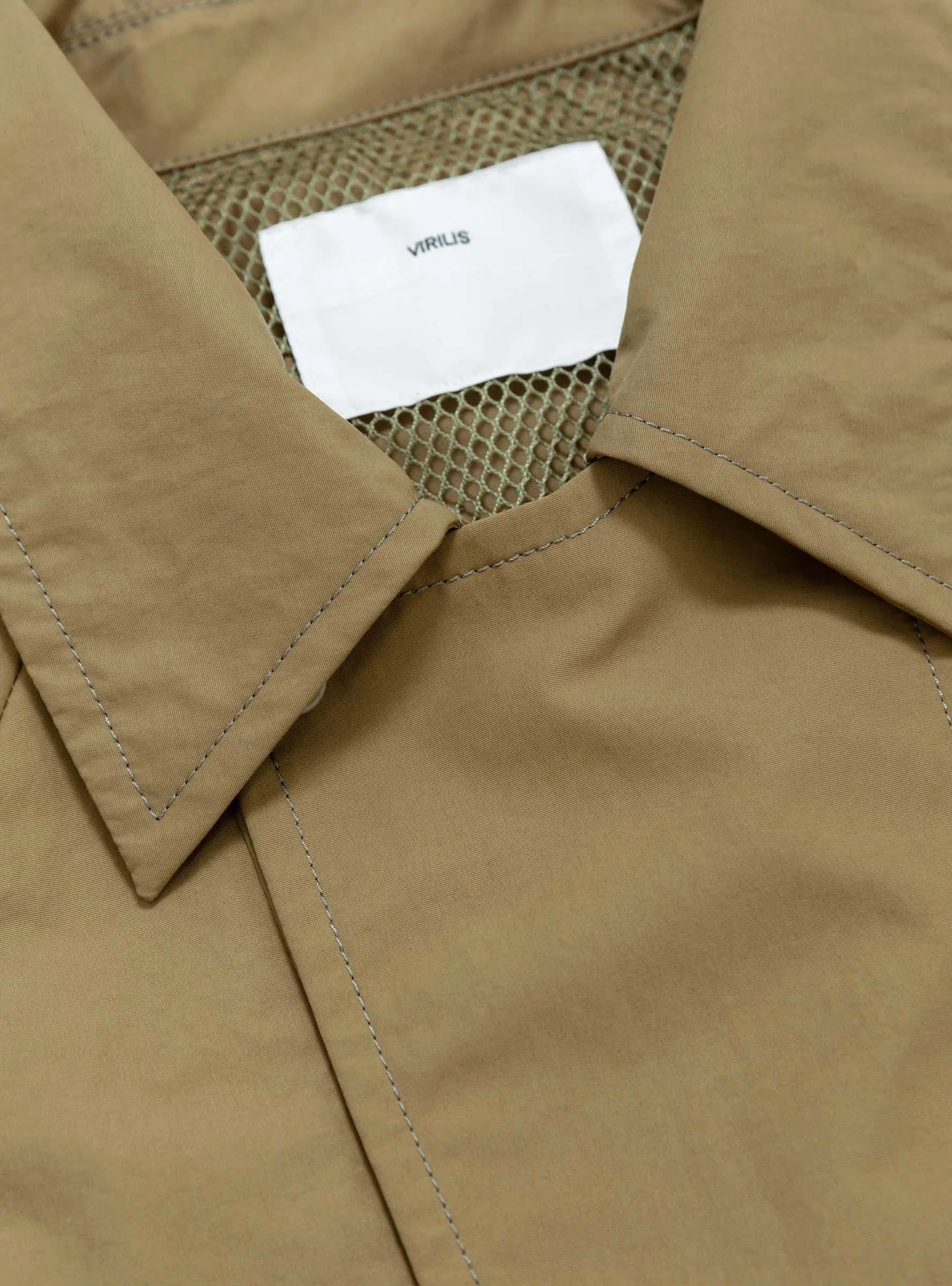 Nylon Taffeta Jacket Khaki