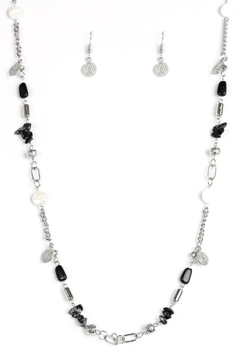 Ocean Bliss Black Necklace Set