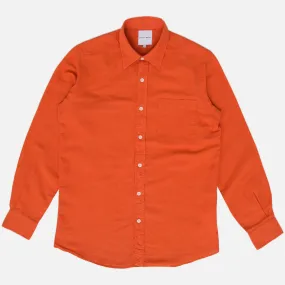 Orange Cotton Shirt