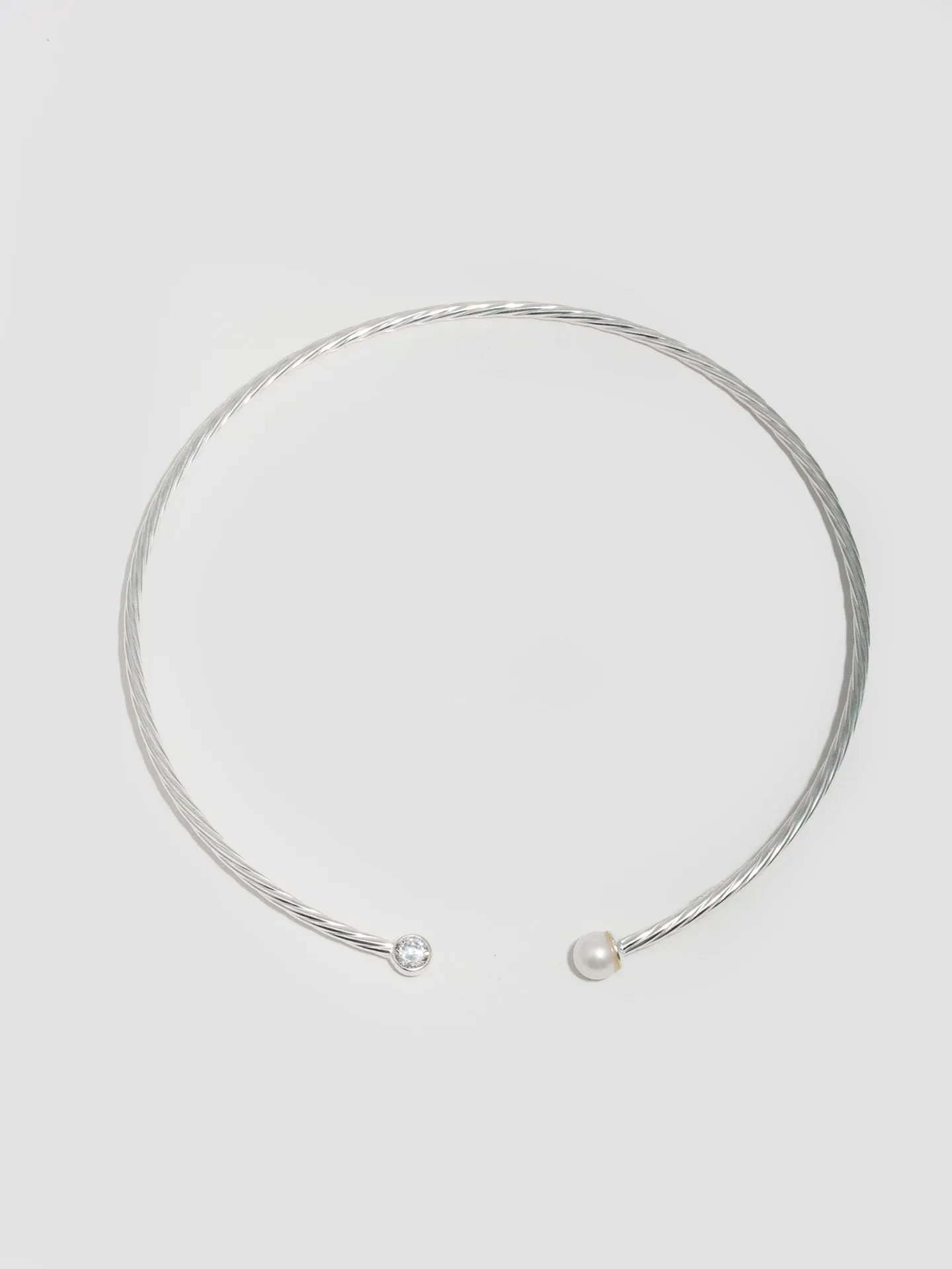 Pearl & Crystal Rope Collar - Archival Collection