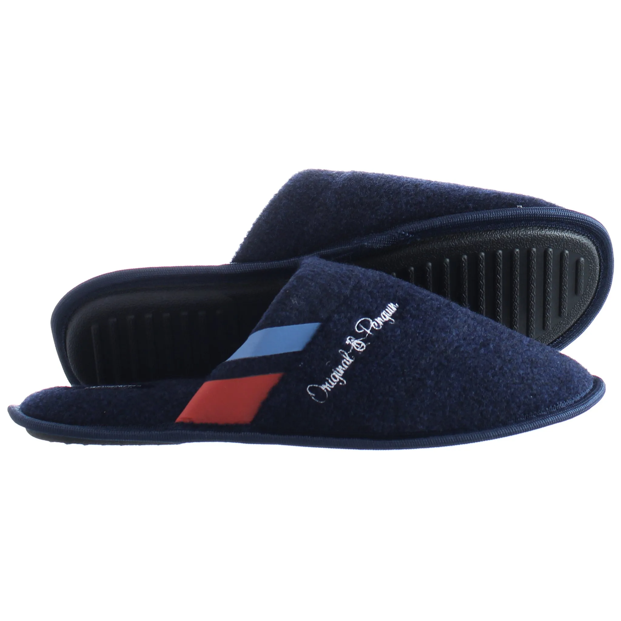 Penguin Bedfordshire Blue Mens Slippers