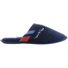 Penguin Bedfordshire Blue Mens Slippers