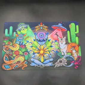 Pulsar DabPadz Dab Mat | Psychedelic Desert | 16x10