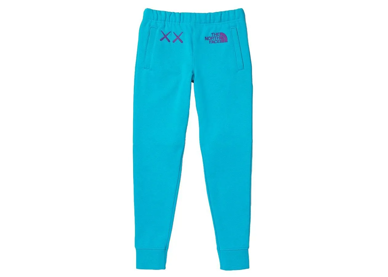 "KAWS x The North Face Youth Sweatpant Enamel Blue"