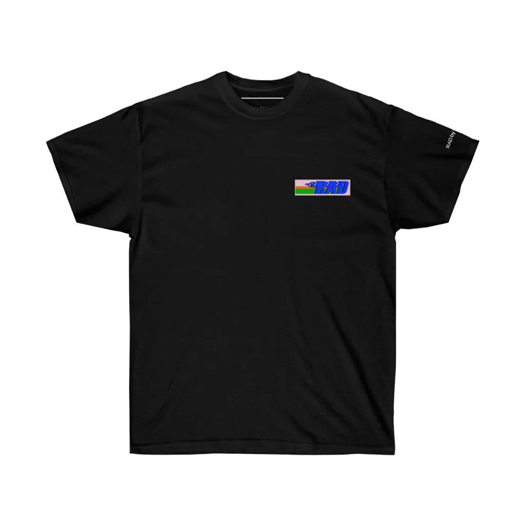 RAD FLAME 2.0 ULTRA TEE - BLACK