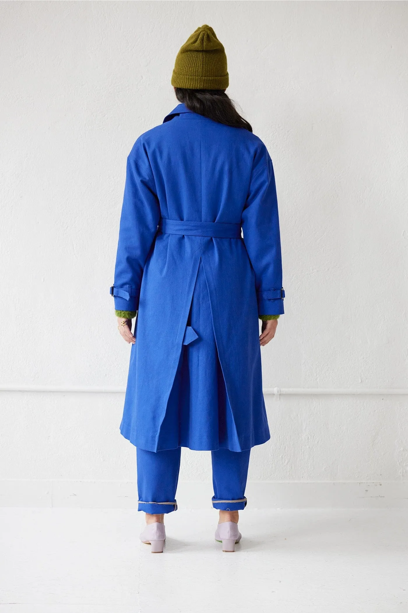 Regine Trench Coat in Cotton Twill