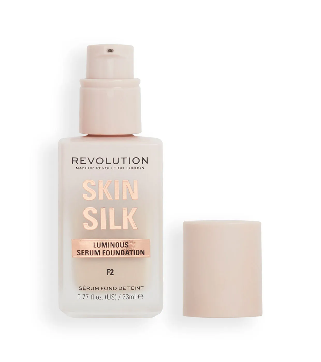 Revolution - Base de maquillaje Skin Silk Serum Foundation - F2