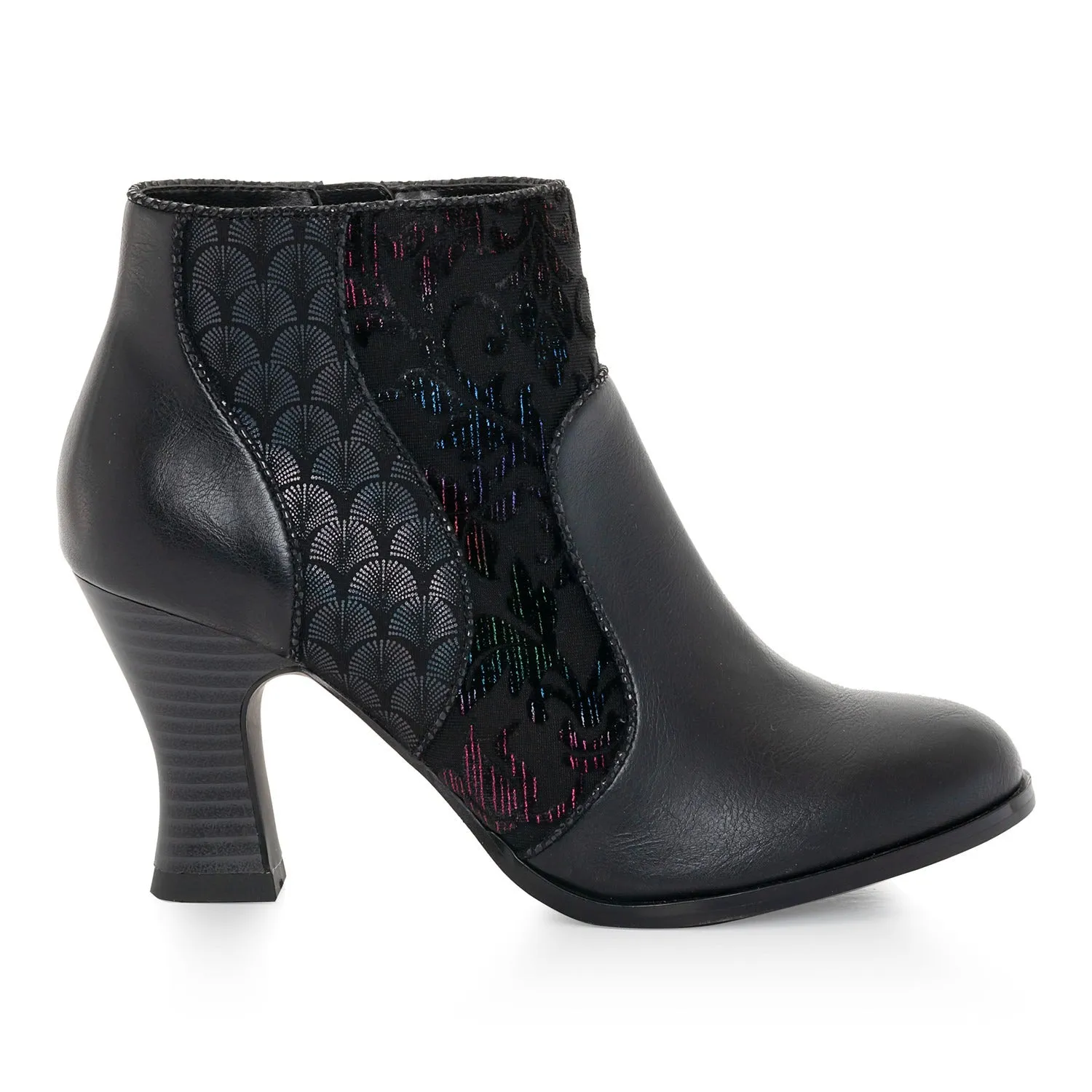 Ruby Shoo Leighton Black Ankle Boots