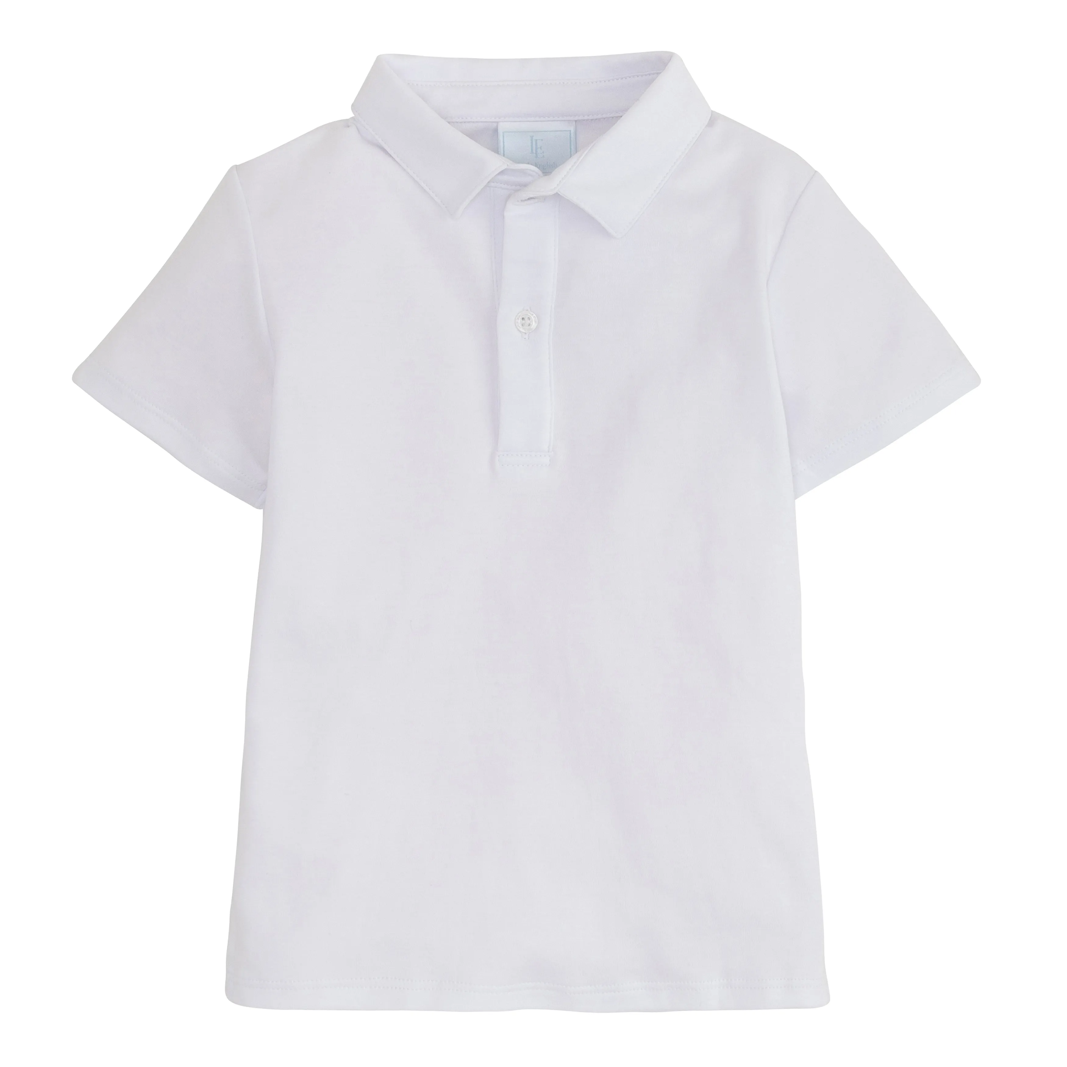 Short Sleeve Polo - White