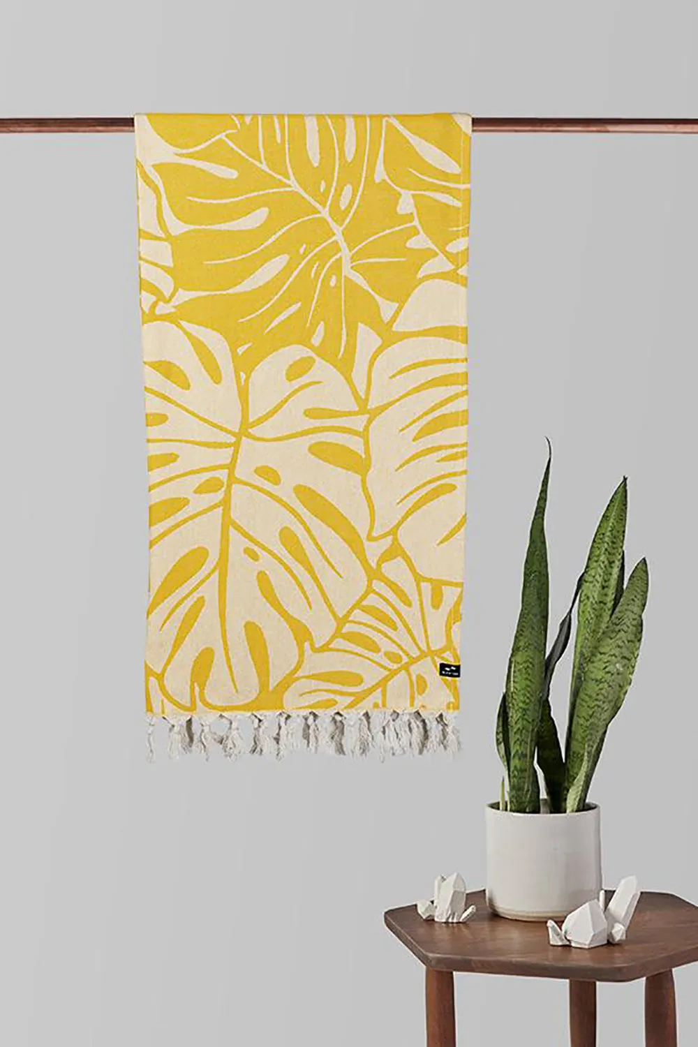 Slowtide Turkish Beach Towel in Mustard